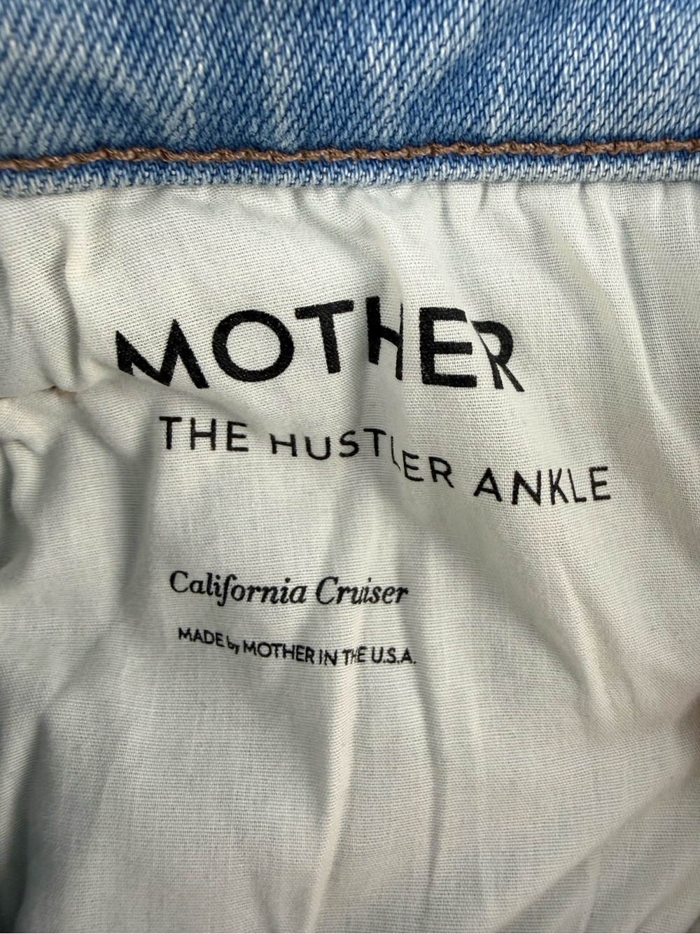 NWT Mother The Hustler Ankle in the California Cruiser - Picture 11 of 13